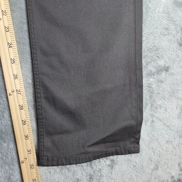 Theory Pants Mens 36 Raffi Slim Fit Thyme Green Twill Stretch Trousers Preppy NE - Picture 9 of 9